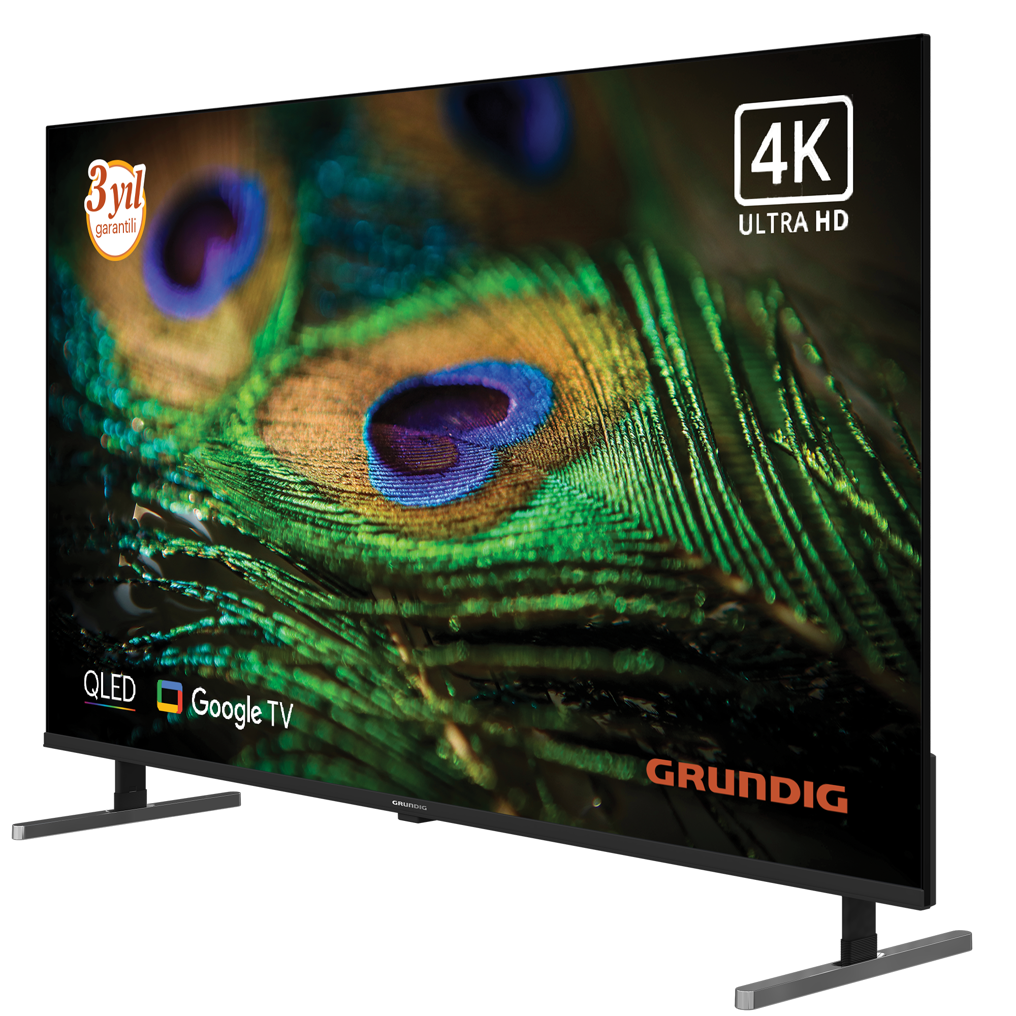 75 inch Grundig Google QLed TV / 75GRD-GY5T00 (75 GQ 750A)