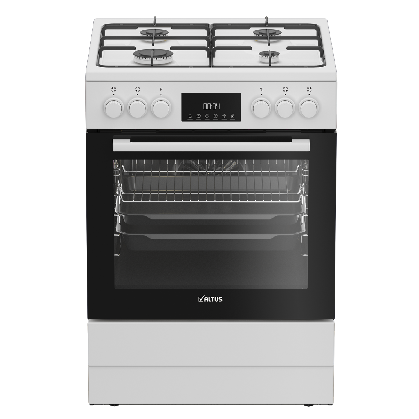 AL 5756 GT Altus Beyaz Solo Fırın