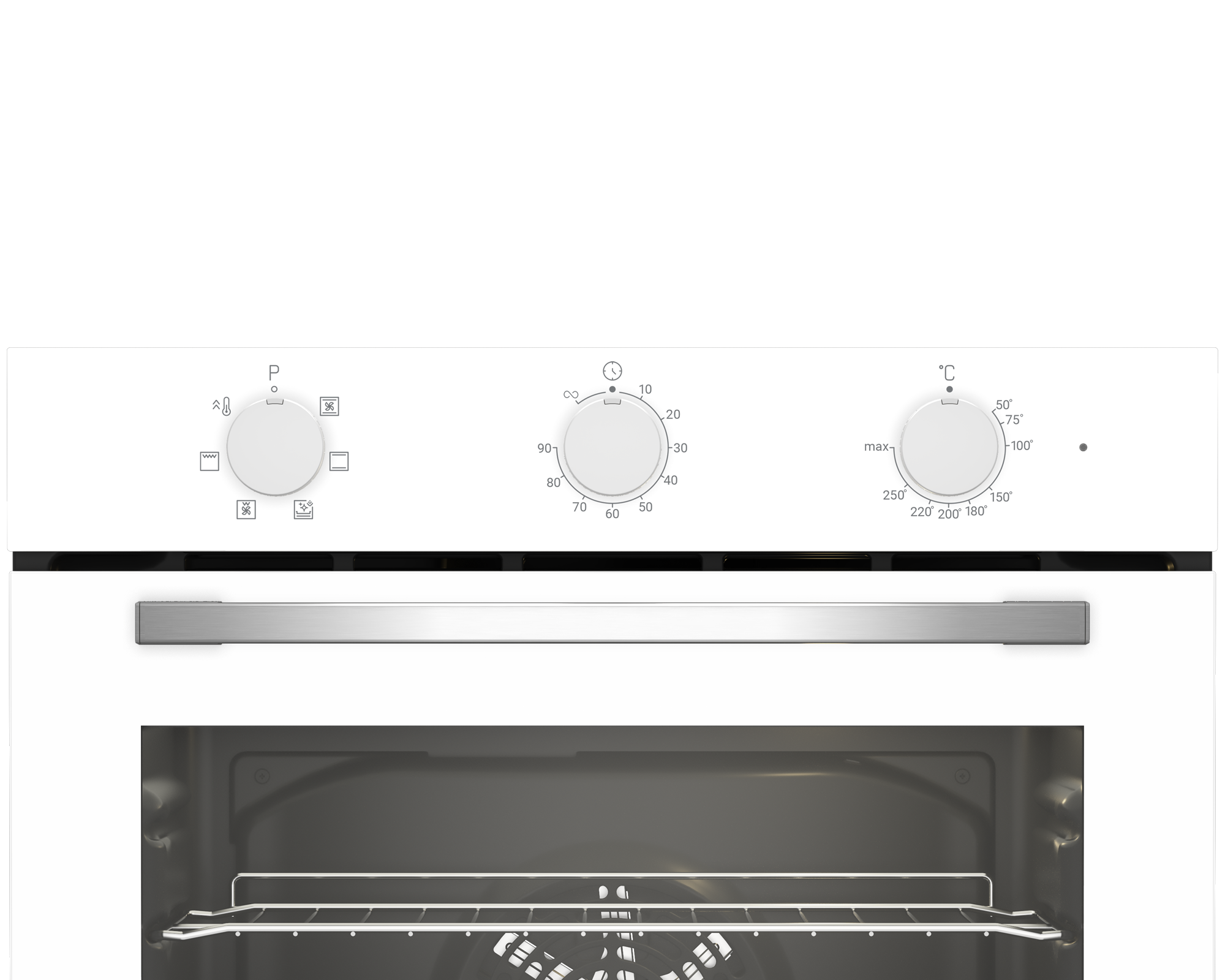 ALA 321 W Altus Ankastre Beyaz Fırın