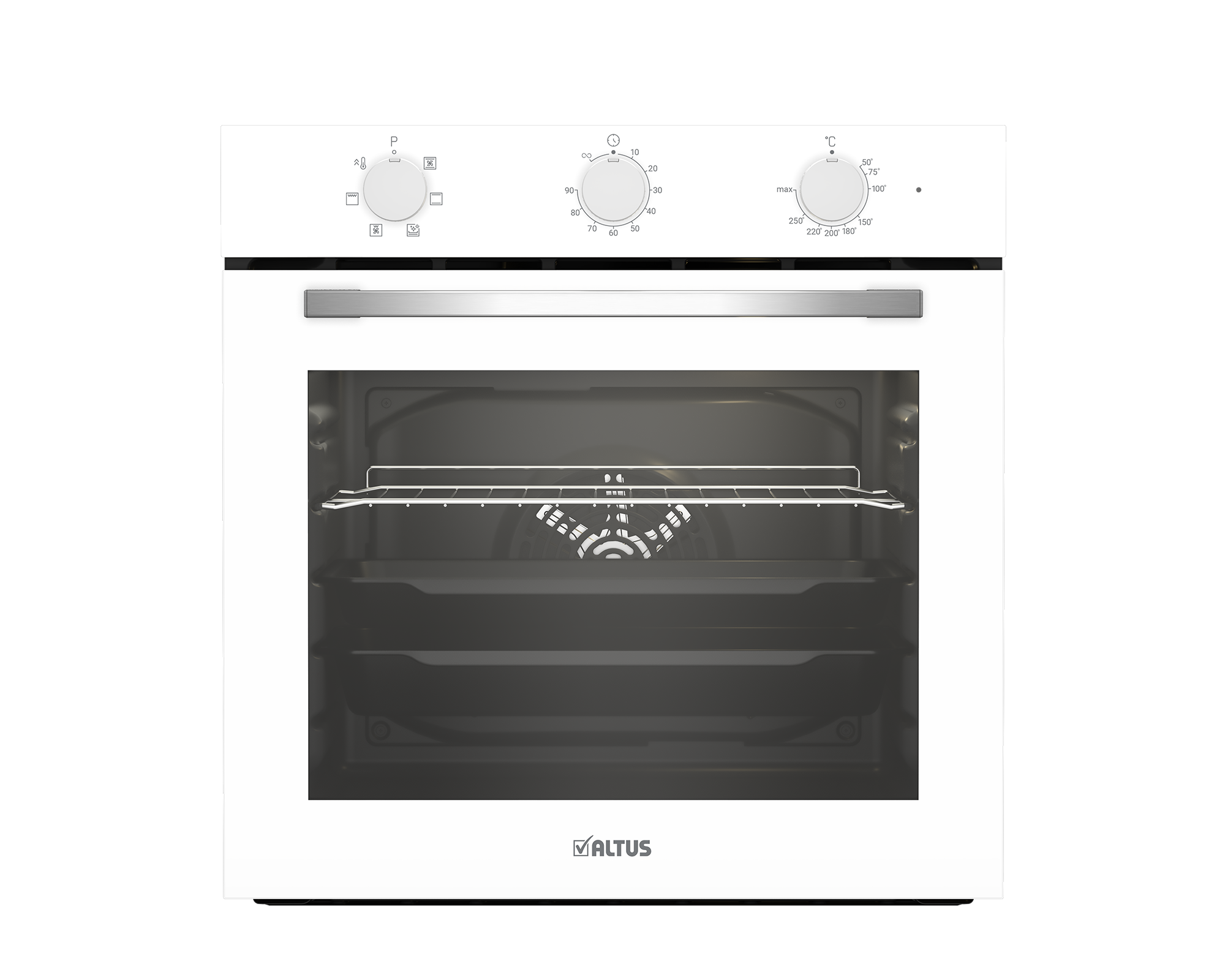 ALA 321 W Altus Ankastre Beyaz Fırın