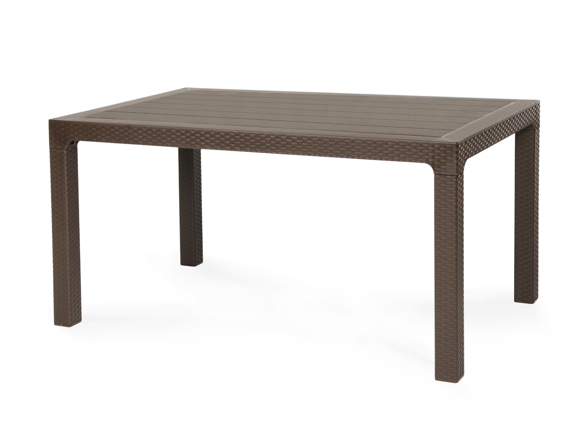 Arizona Starlux Camsız Kahve Masa, 80x140