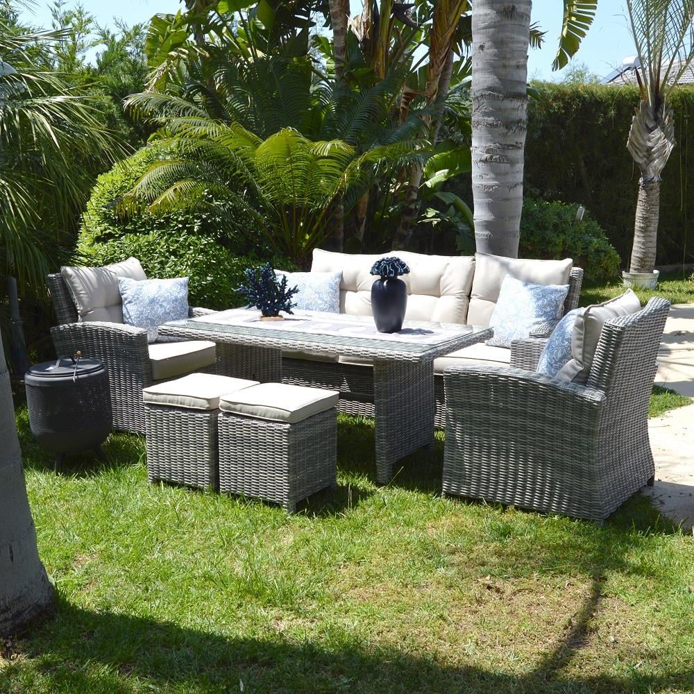 Barcelona Üçlü Lounge Set