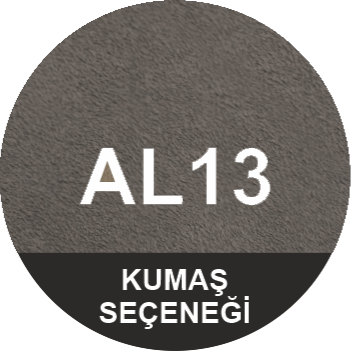 Bron Tekli Koltuk (Siyah Metal)