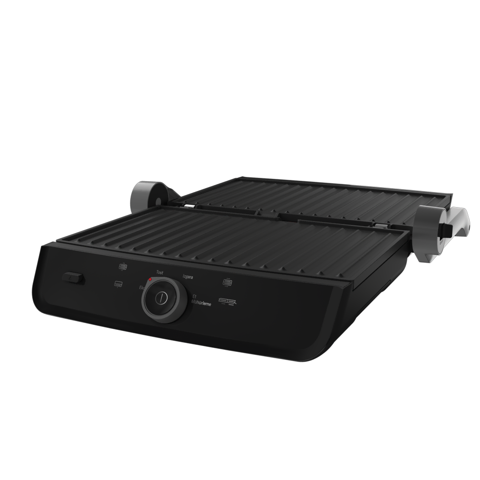 CG 8040 Grundig Dark Inox Tost Makinesi