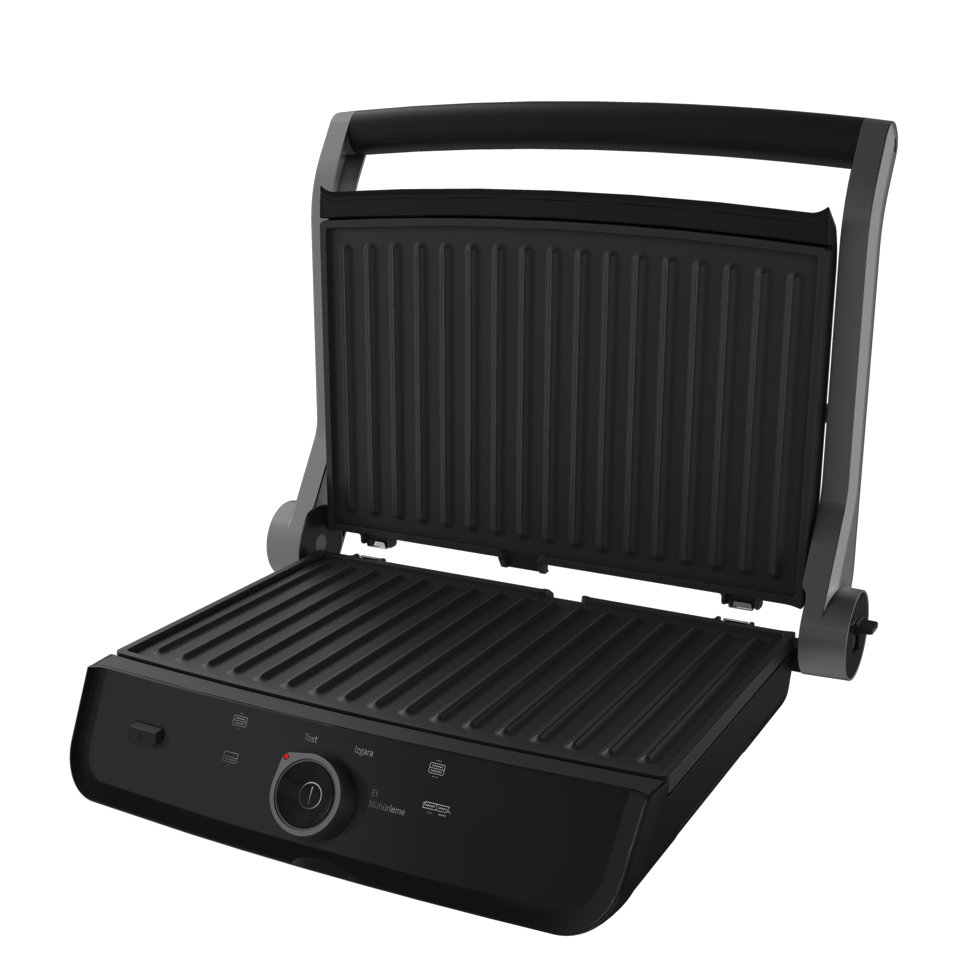 CG 8040 Grundig Dark Inox Tost Makinesi