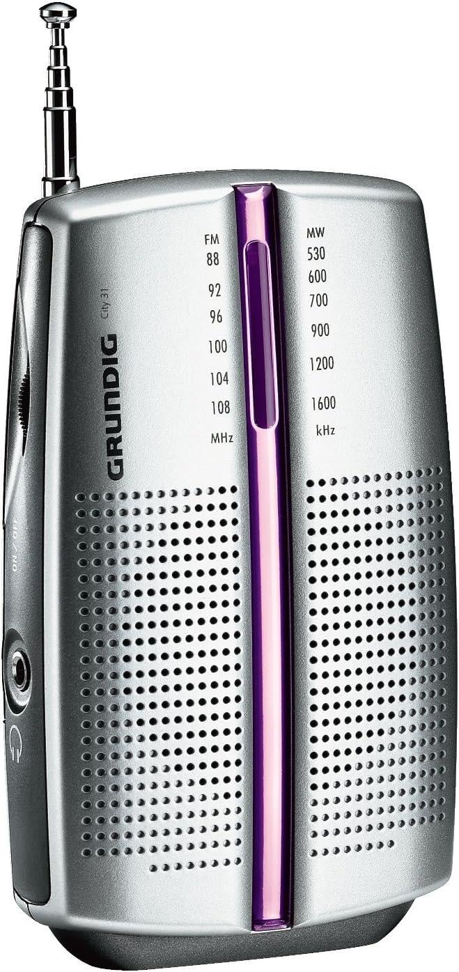 City31 Chrome Grundig Pilli Radyo