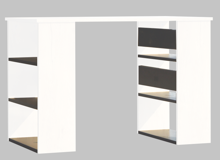 CLS101 Alt Raflı Çalışma Masası 60x110 H:75