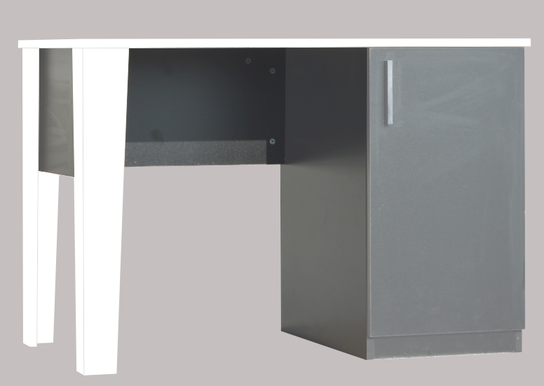 CLS104 Tek Dolap Çalışma Masası 60x110