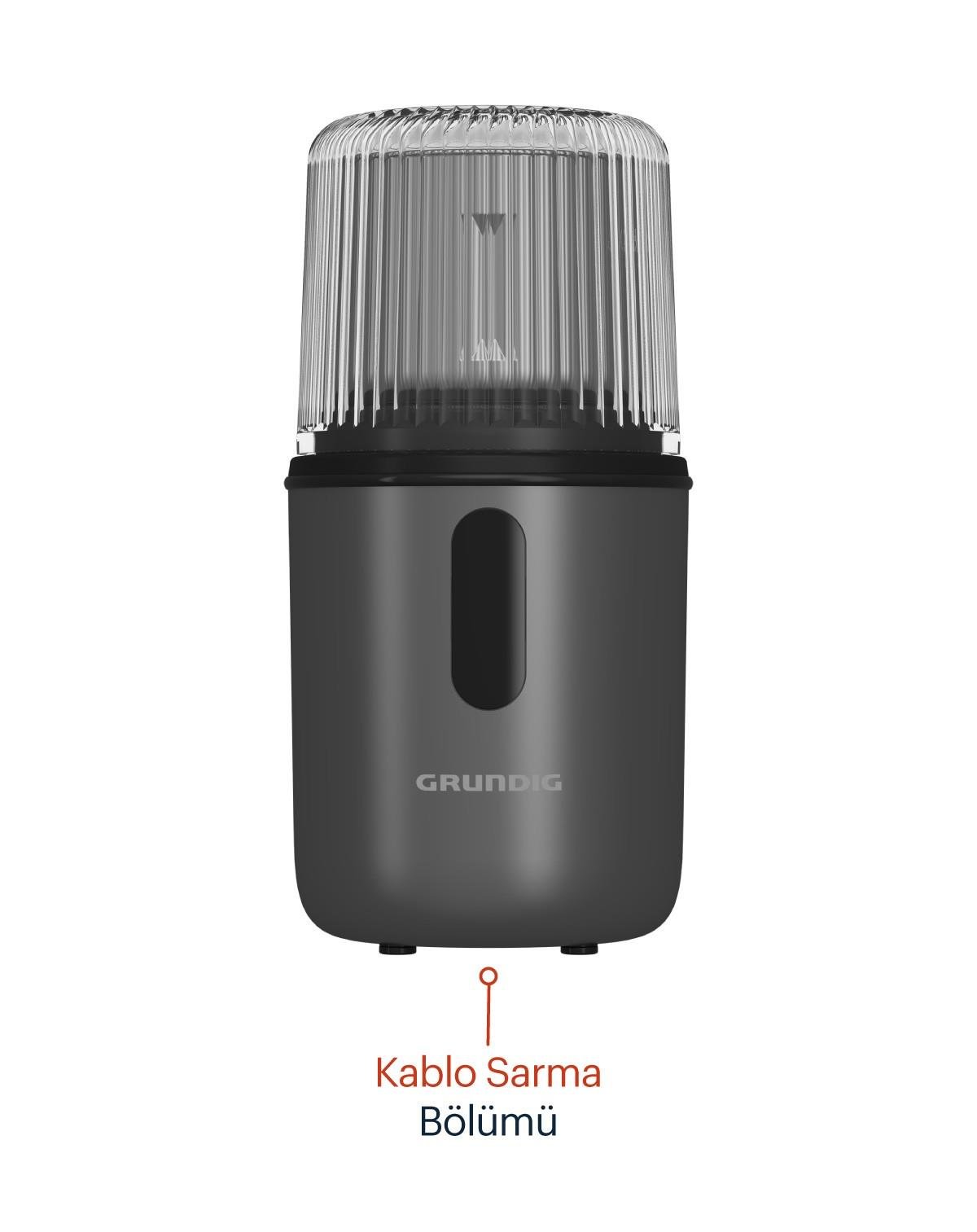 CM 7460 Grundig Dark Inox Kahve Öğütücü