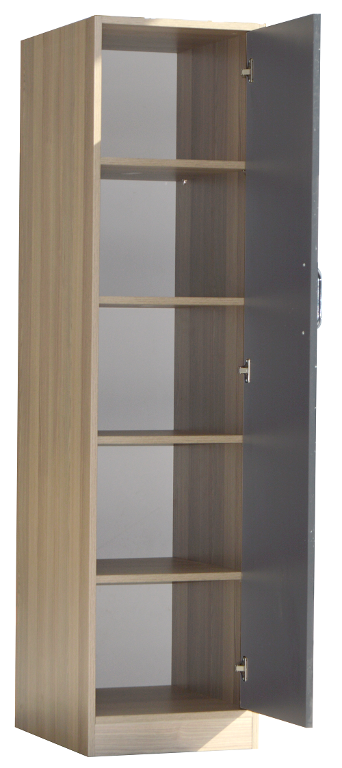 ELB101-1 Elbise Dolabı Tek Kapak 58x45x180