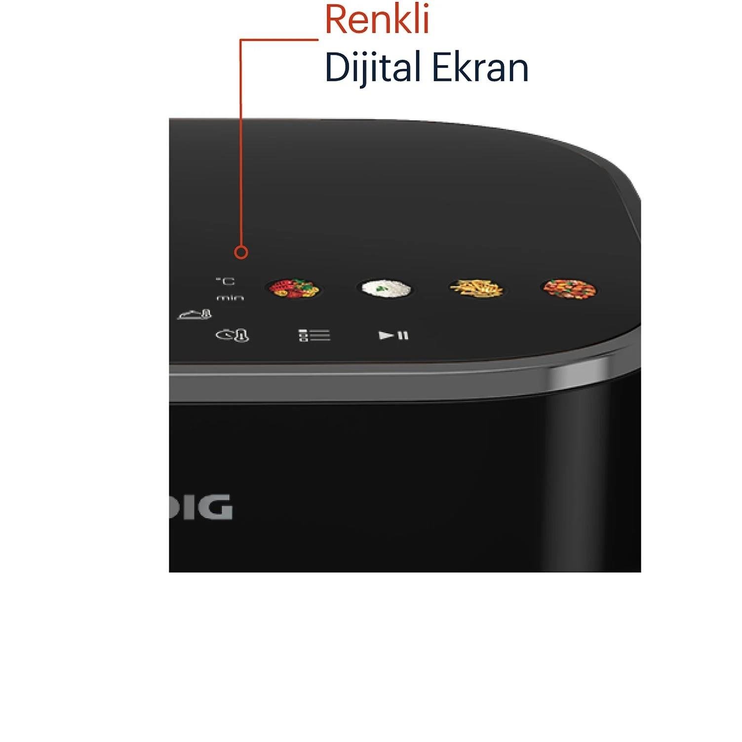 FRY 8420 Grundig AirFit+ Buhar Destekli Airfryer