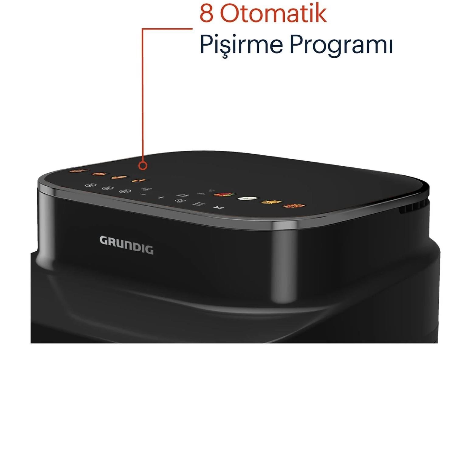 FRY 8420 Grundig AirFit+ Buhar Destekli Airfryer