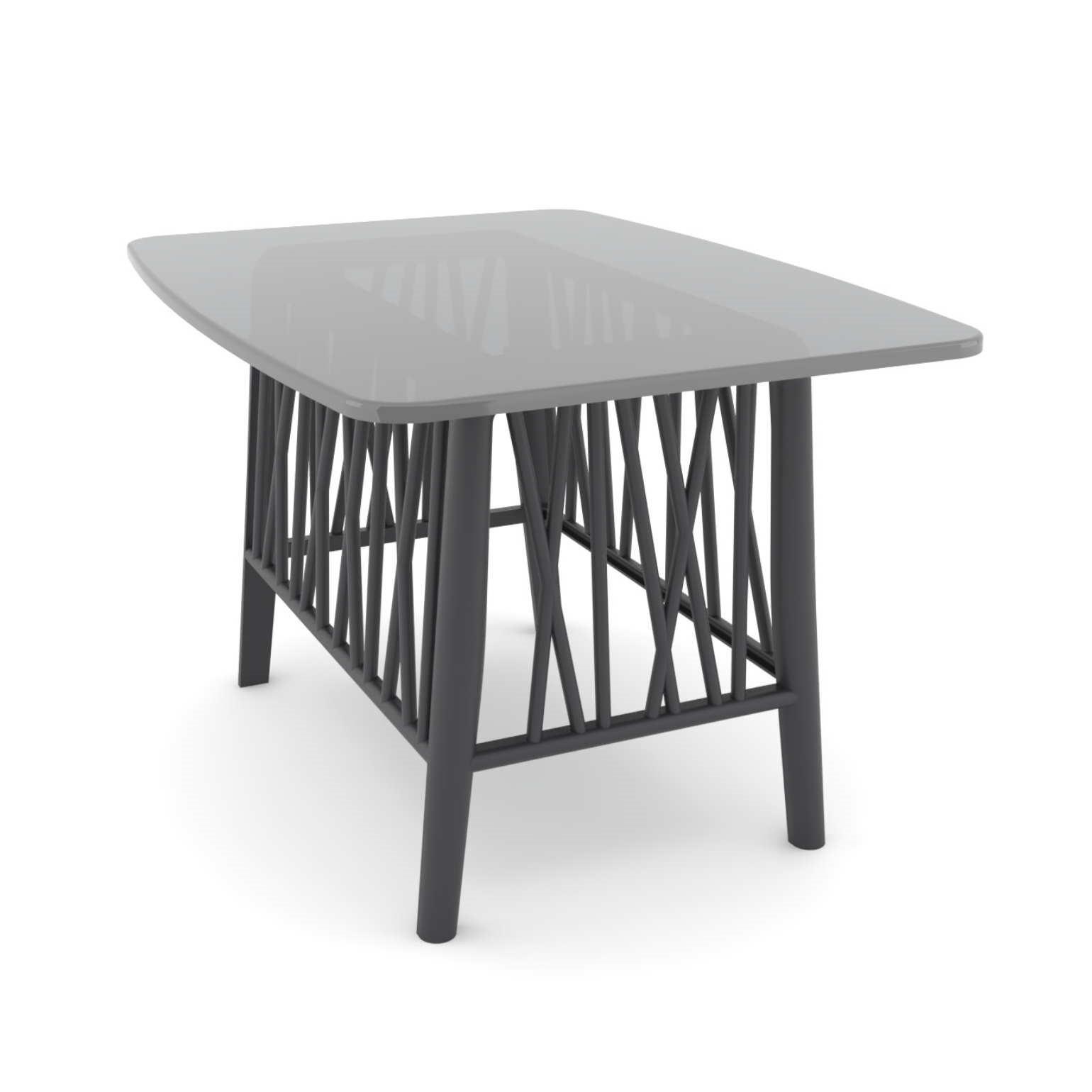 Gala İkili Antrasit Set, Krem Minderli 2+1+1+S