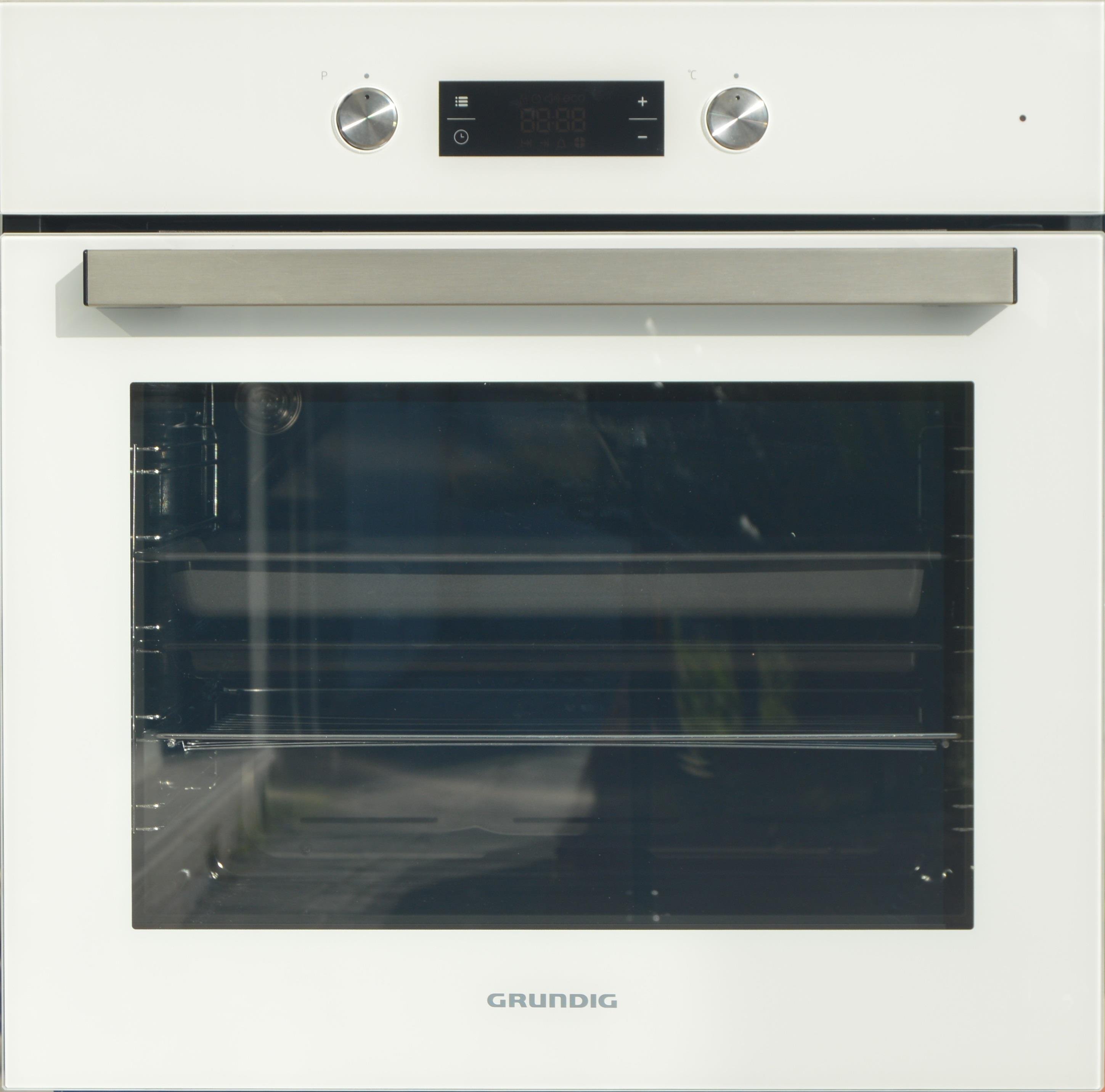 GBO 817023 B Grundig Ankastre Beyaz Cam Fırın