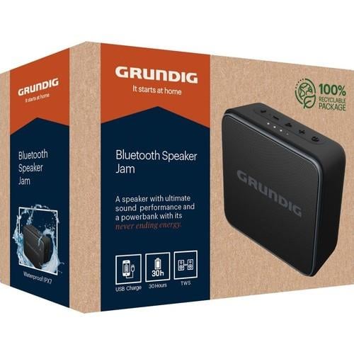 GBT Jam Black Grundig Bluetooth Hoparlör