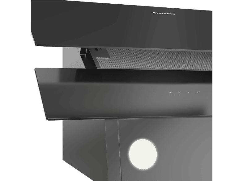 GDSP 2451 ZG Grundig Zara Grey Y Tipi Cam Davlumbaz