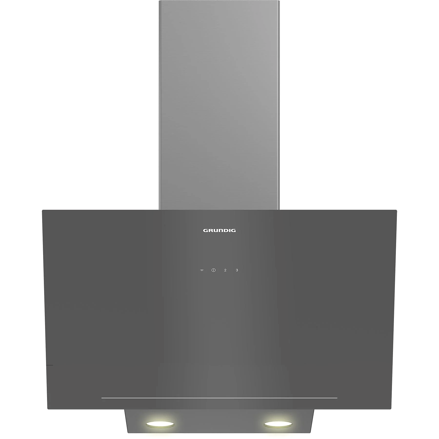 GDSP 2452 ZG Grundig Zara Grey Y Tipi Cam Davlumbaz