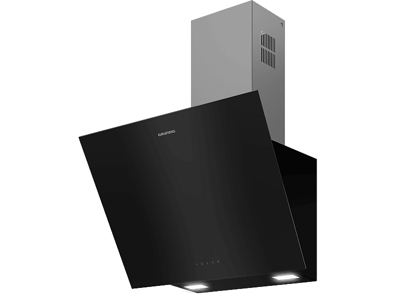 GDSP 2474 BB Grundig Siyah Y Tipi Cam Davlumbaz