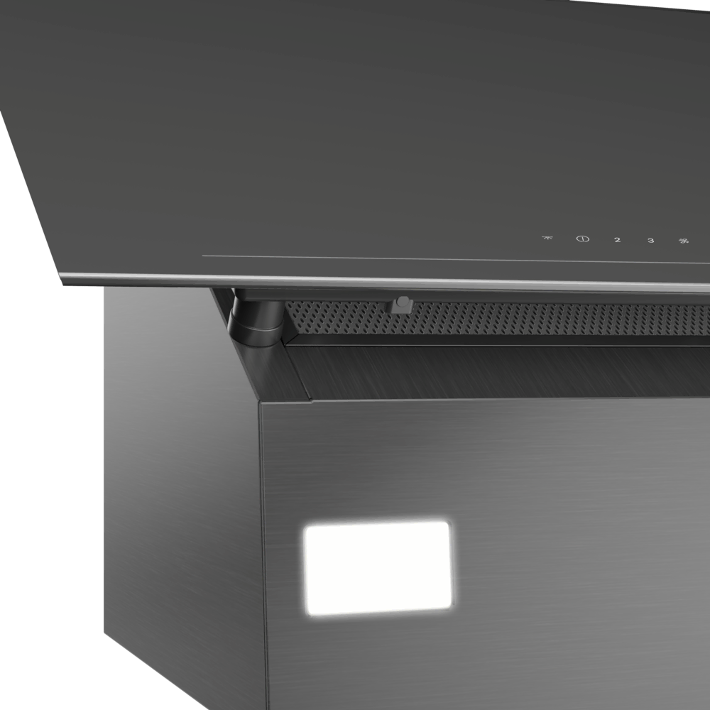 GDSP 2474 ZG Grundig Zara Grey Y Tipi Cam Davlumbaz