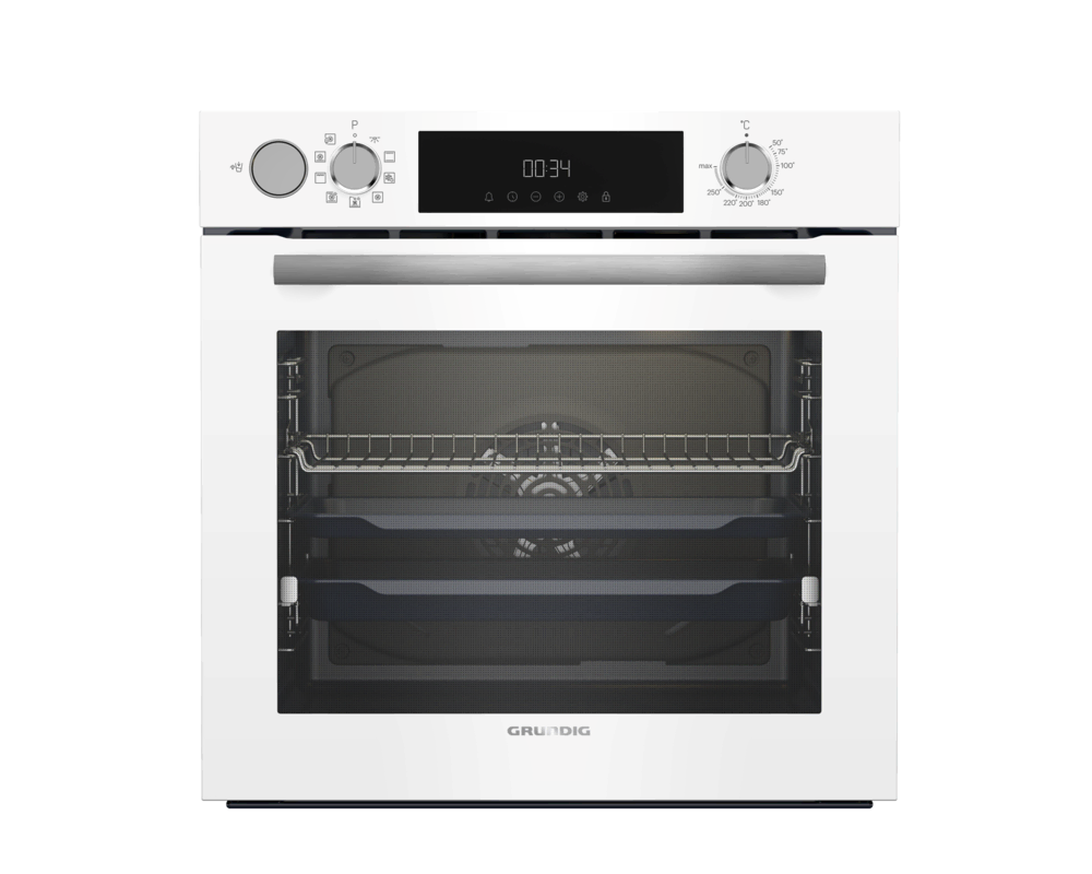 GEBD 12302W Grundig Ankastre Beyaz Cam Fırın