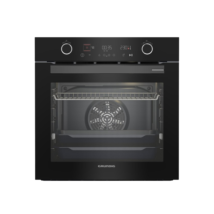 GEBM 12400BHIL Grundig Ankastre Siyah Cam Fırın