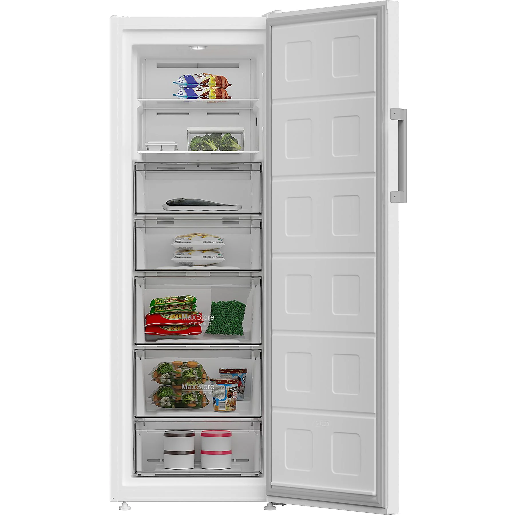 GFNE 7260 Grundig 7 Bölmeli Dikey Derin Dondurucu