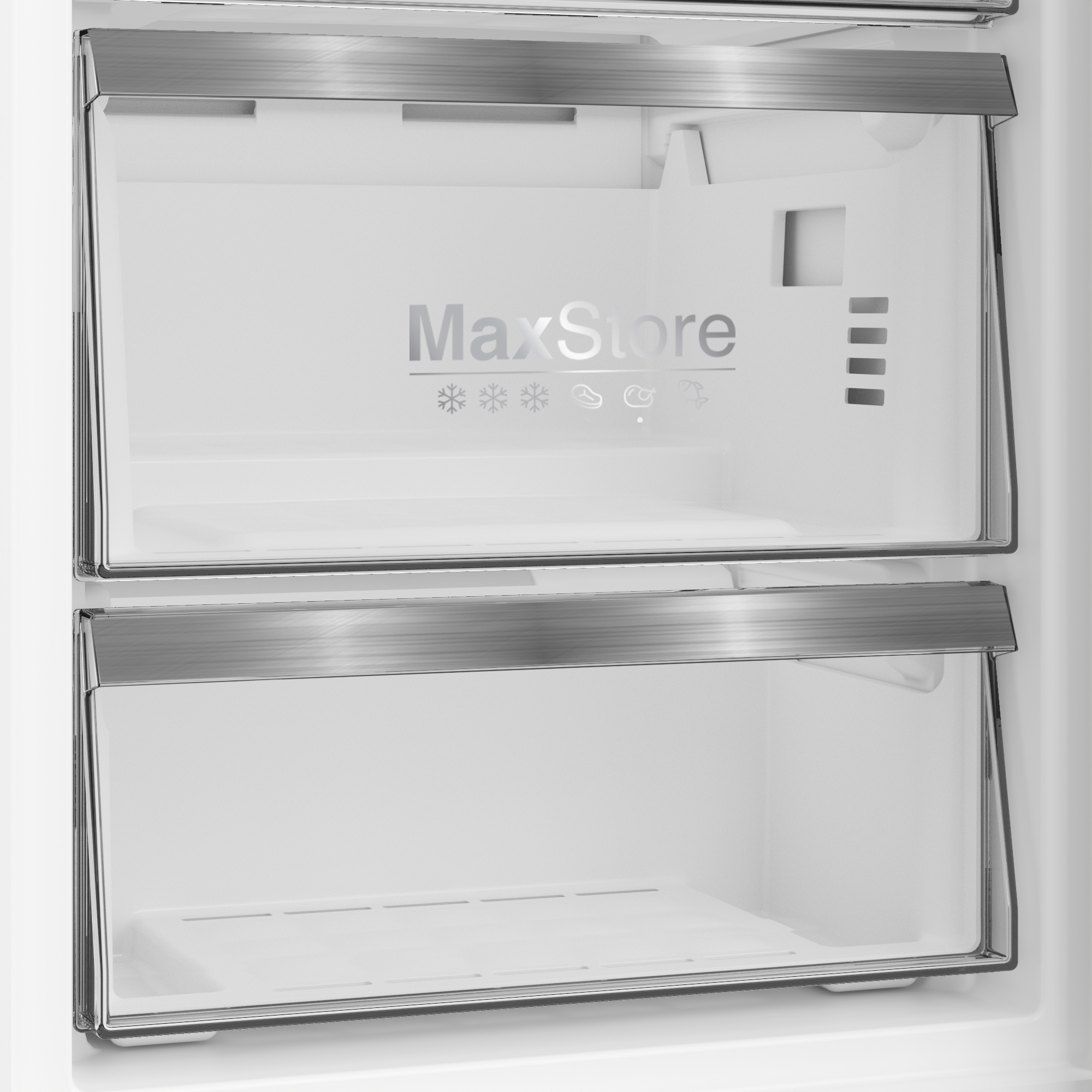 GFNEP 5686 PZ Grundig Net 256Lt Dark Inox Dikey Derin Dondurucu