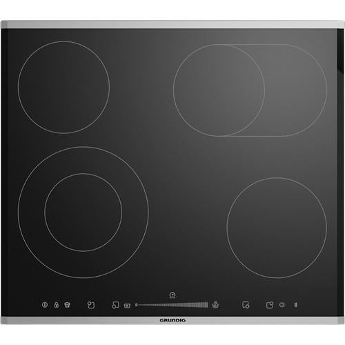 GIEV 624530 X Grundig Elektrikli Ankastre Siyah Cam Ocak