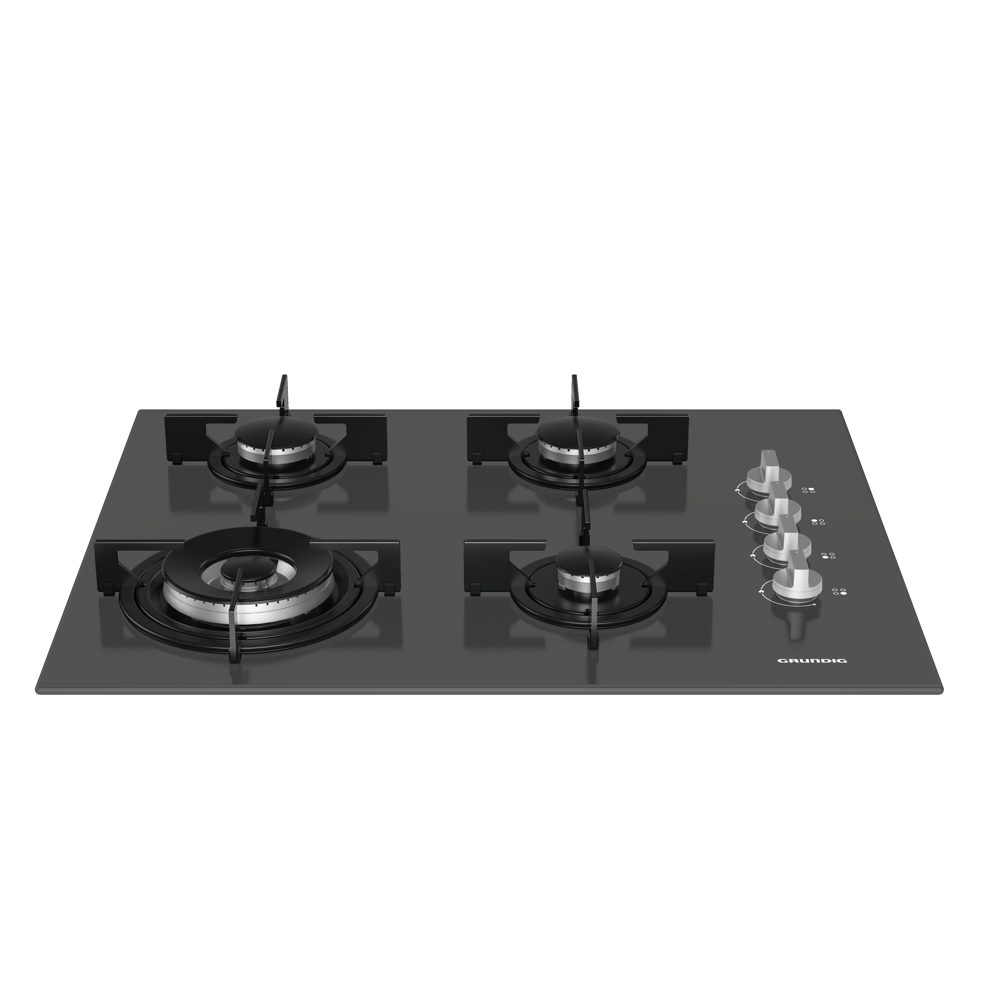 GIGL 622410 GR Grundig Ankastre 65cm Zara Grey Cam Ocak