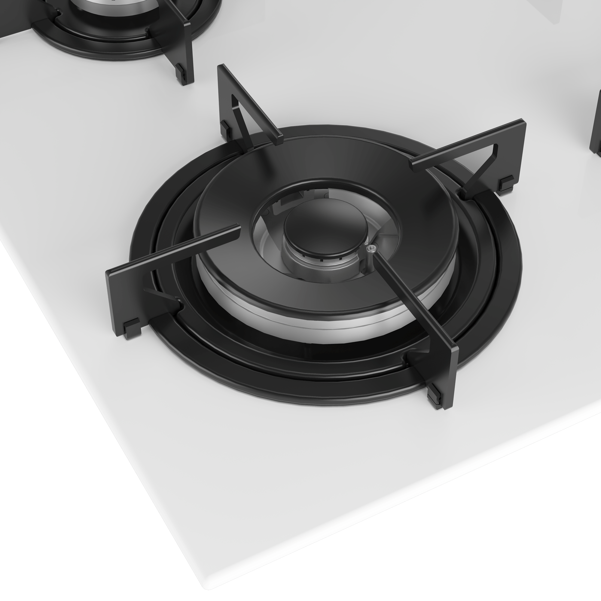 GIGL 622410 W Grundig Ankastre 65cm Beyaz Cam Ocak