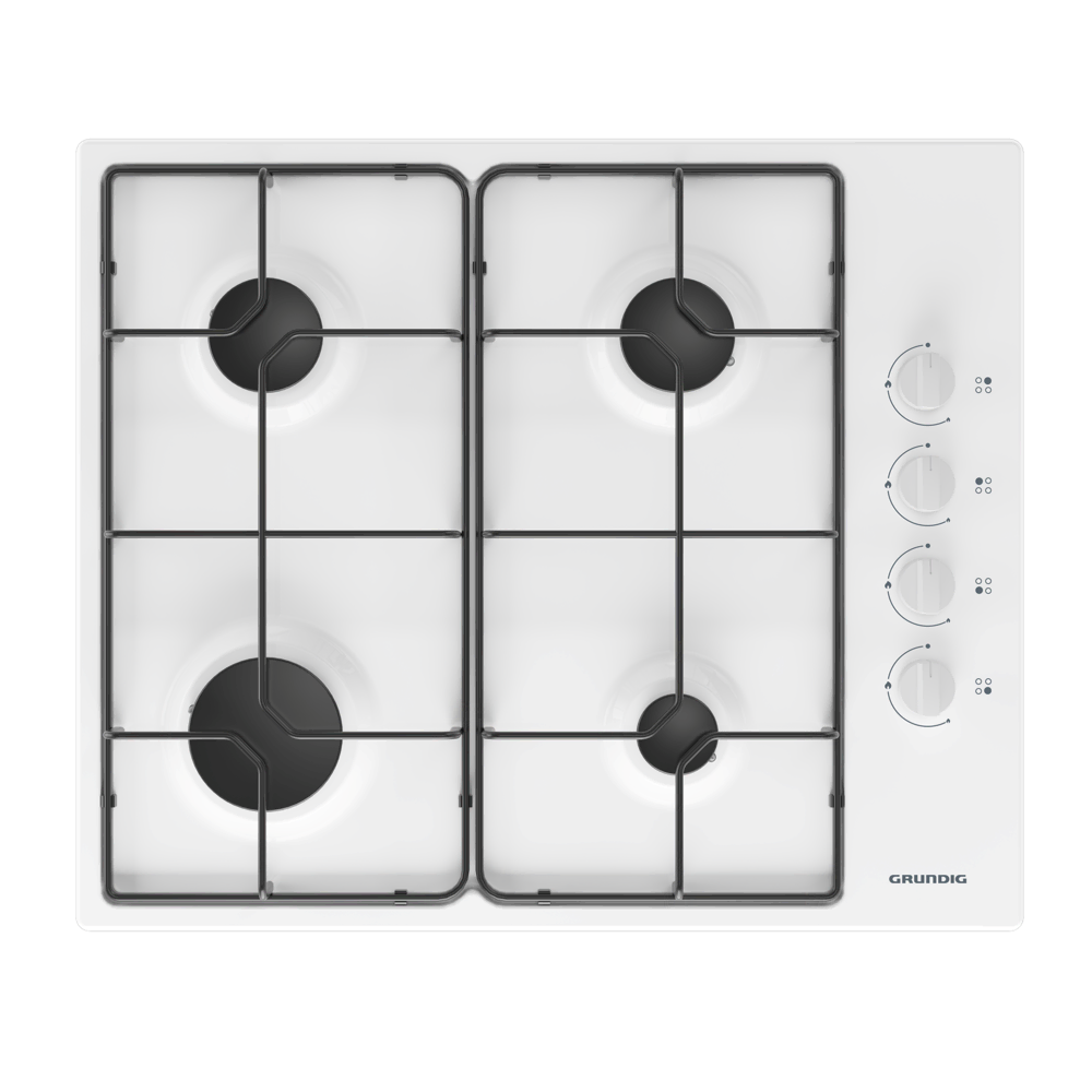 GIGR 612403 W Grundig Ankastre Beyaz Ocak