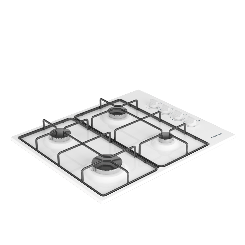 GIGR 612403 W Grundig Ankastre Beyaz Ocak
