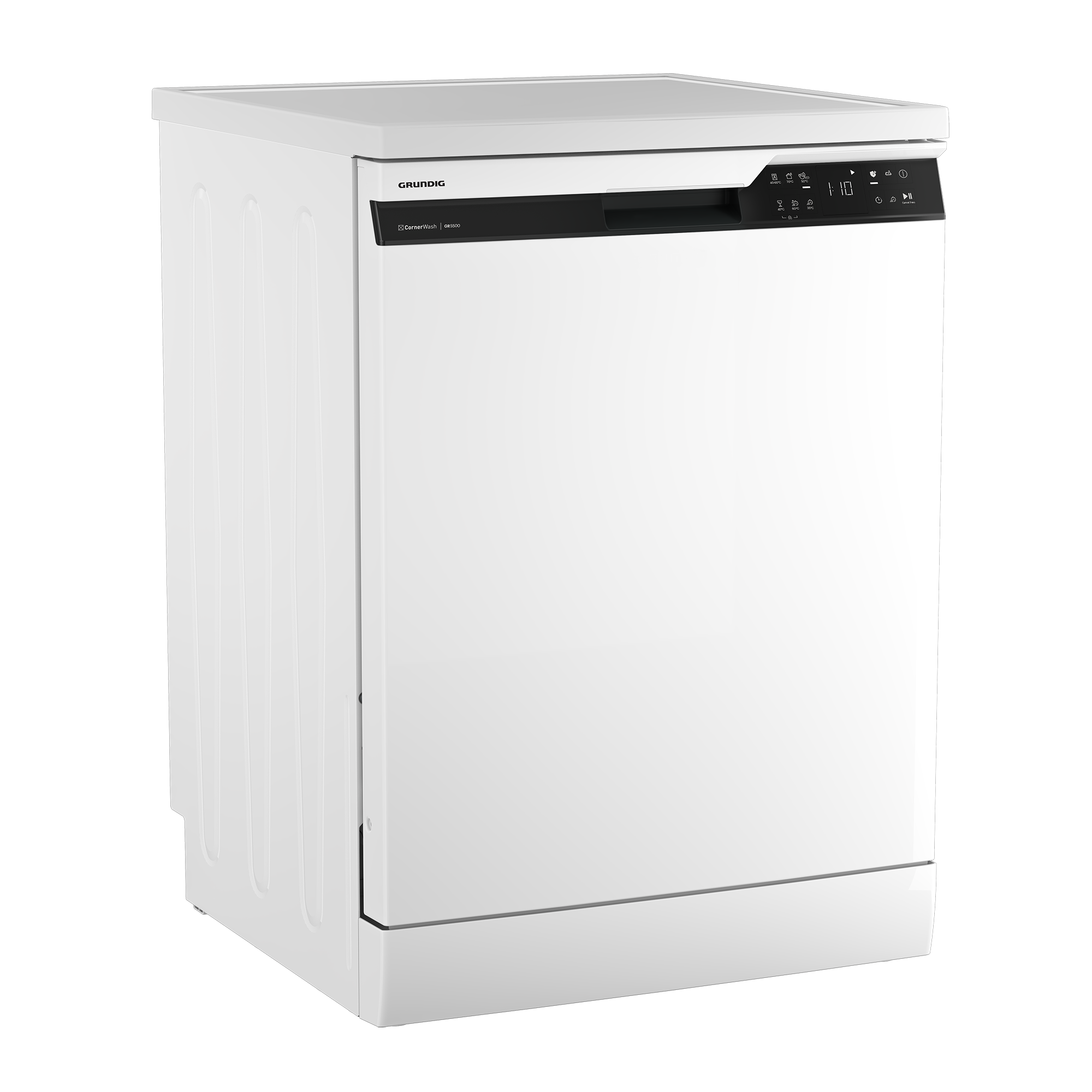 GNFP 3451 WC Grundig 6 Program Corner Wash Beyaz Bulaşık Makinesi