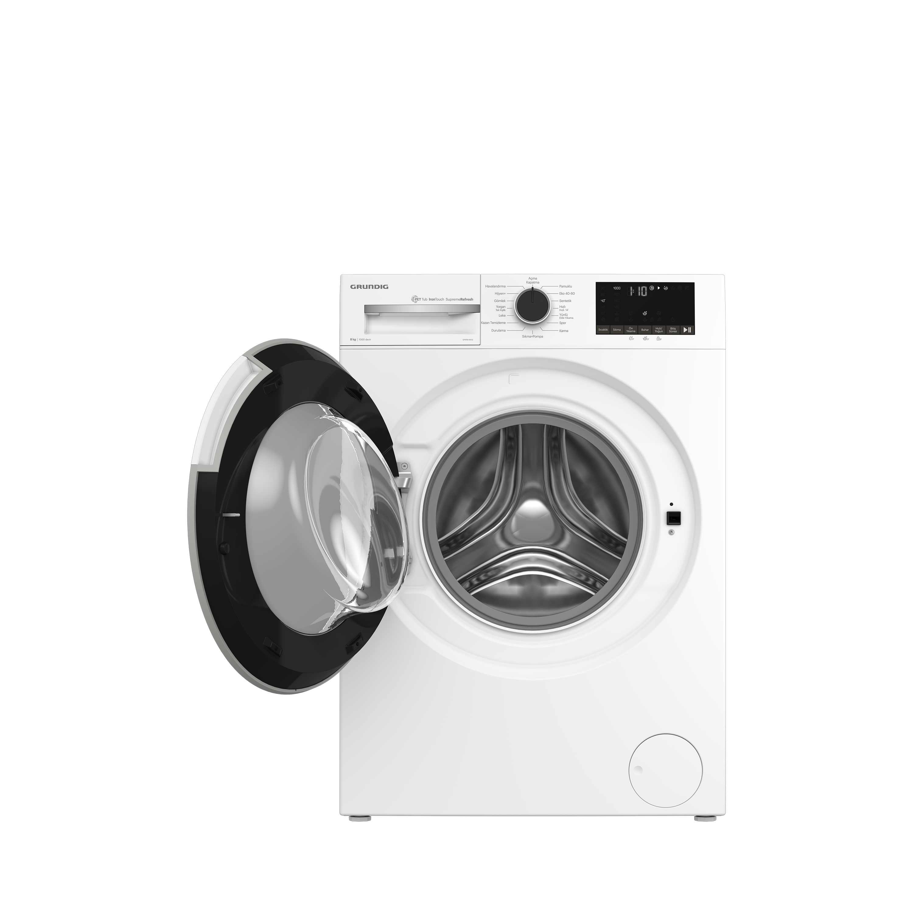 GNWM 81612 A Grundig 8 Kg Inverter Motor Çamaşır Makinesi