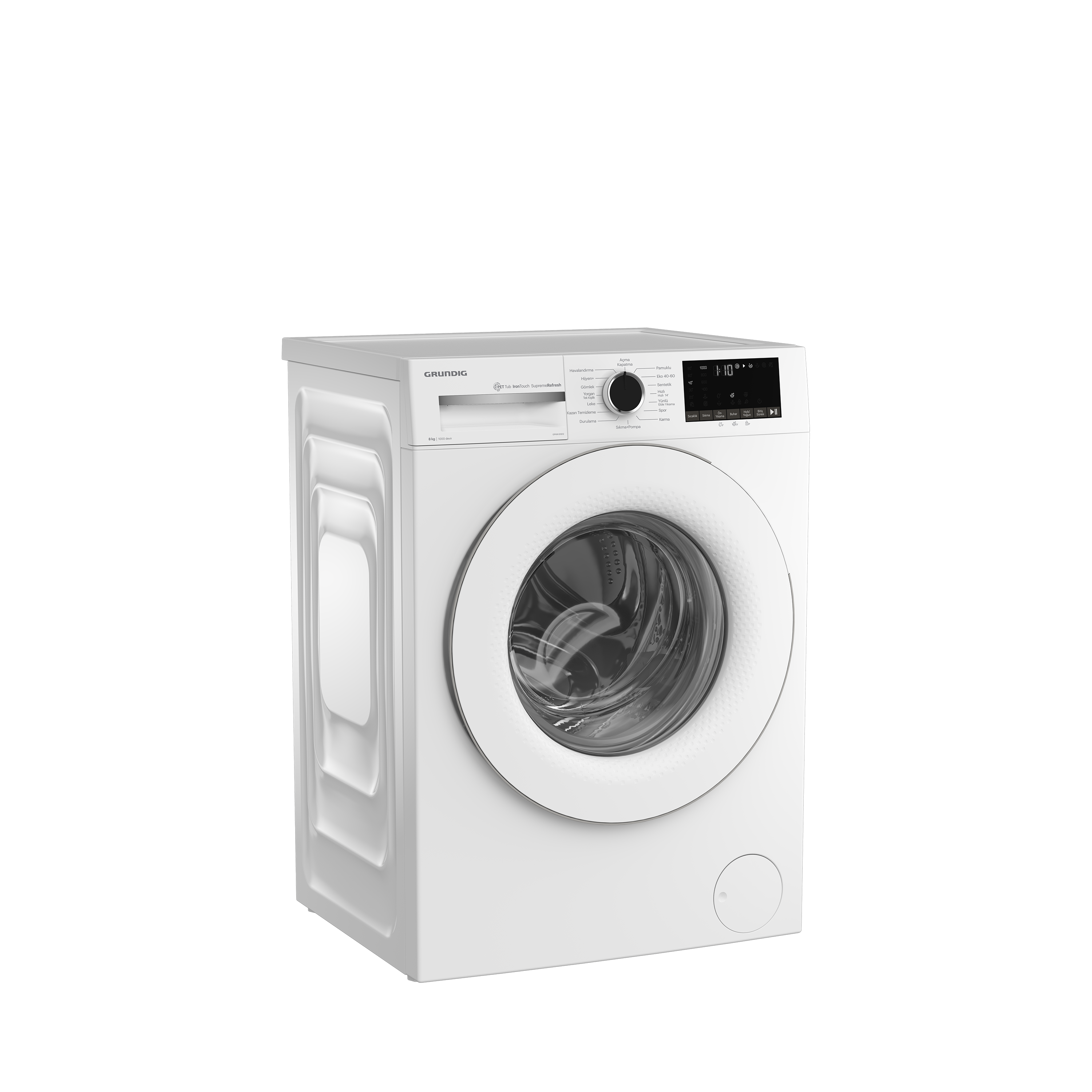 GNWM 81612 A Grundig 8 Kg Inverter Motor Çamaşır Makinesi