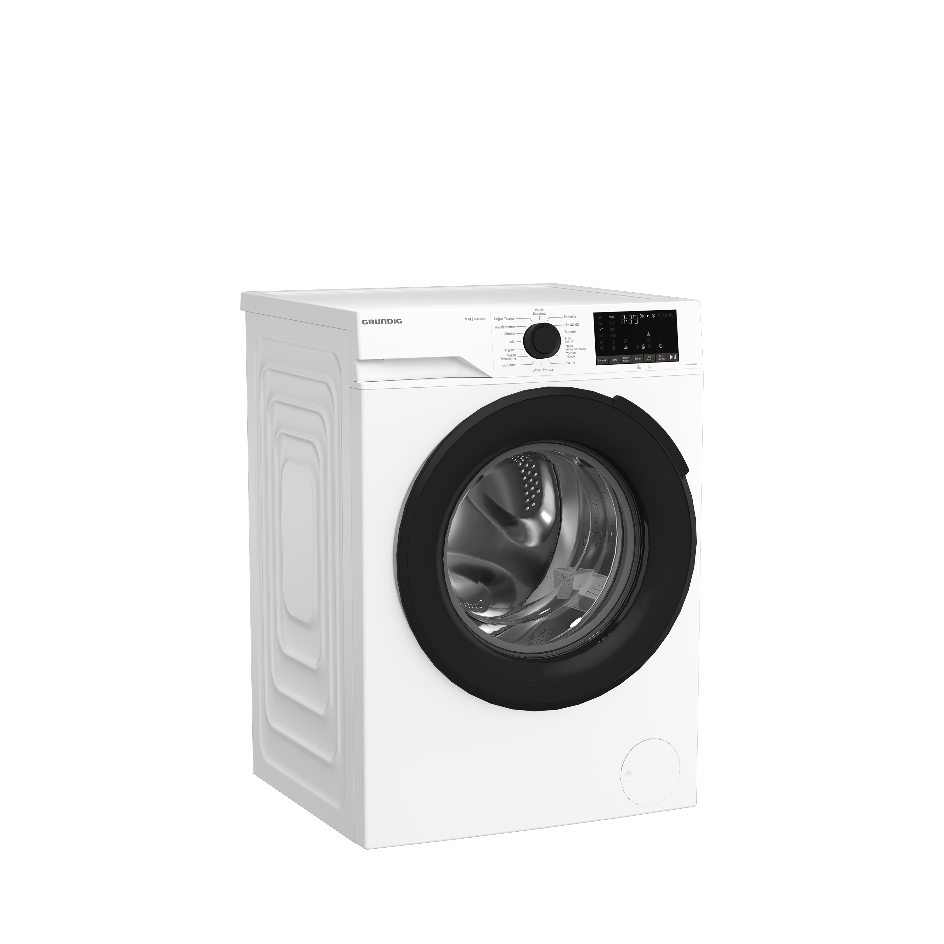 GNWM 91613 RS Grundig 9 Kg Inverter Motor Çamaşır Makinesi