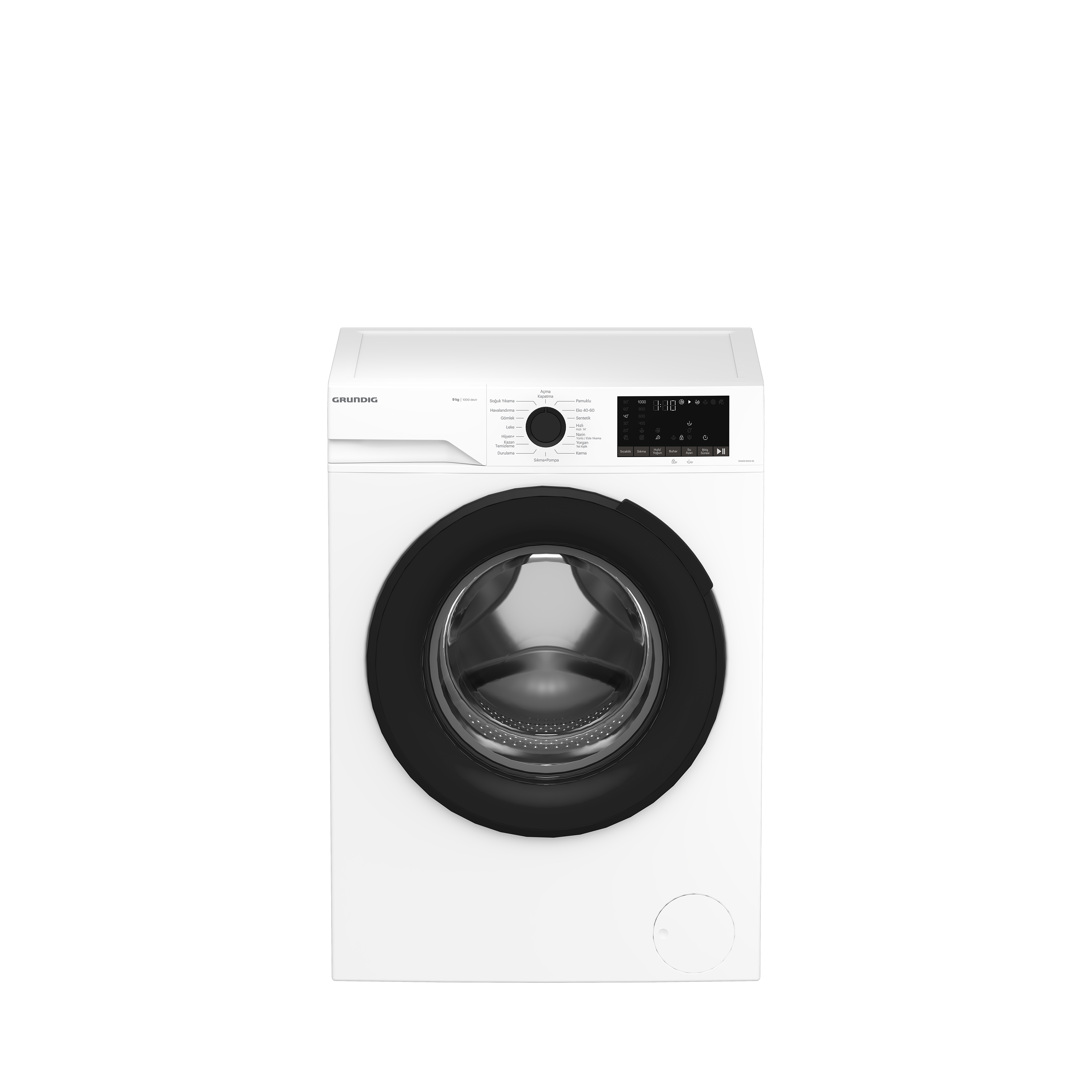 GNWM 91613 RS Grundig 9 Kg Inverter Motor Çamaşır Makinesi