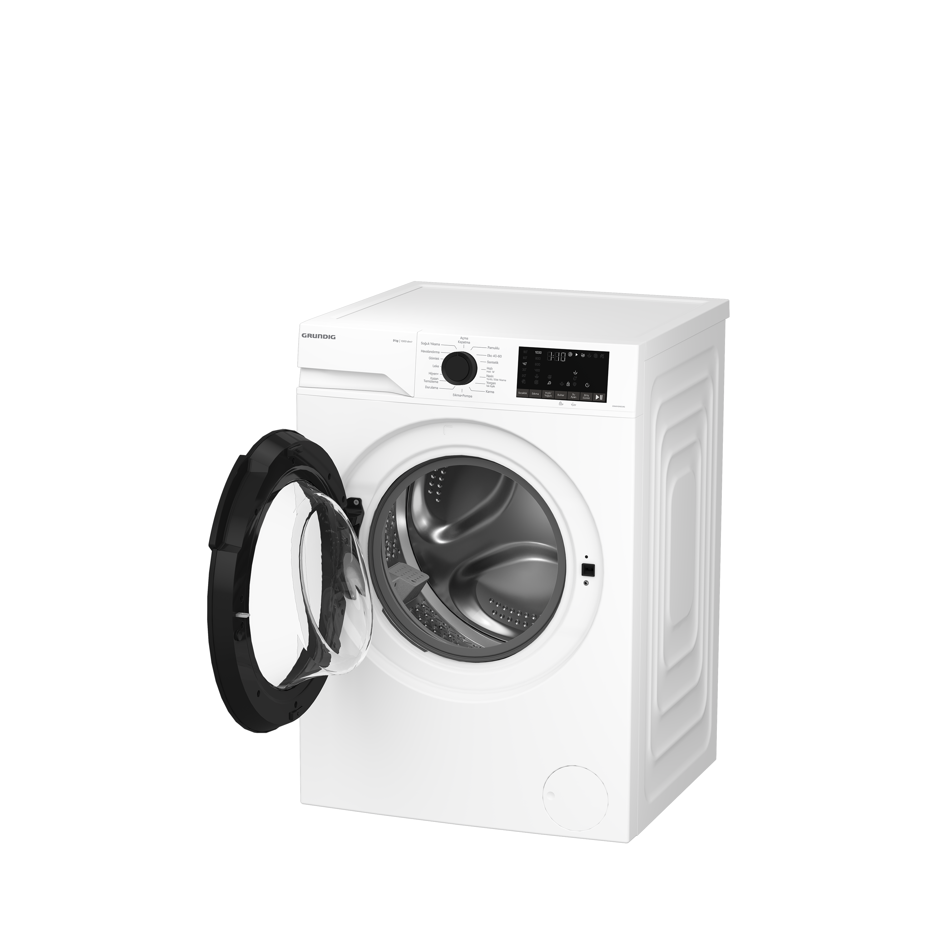 GNWM 91613 RS Grundig 9 Kg Inverter Motor Çamaşır Makinesi