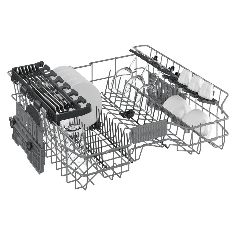 GPDF 6732 MG Grundig 6 Program Manhattan Gray Bulaşık Makinesi