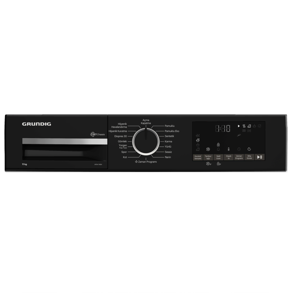GPDH 11854 Grundig 11 Kg Isı Pompalı Beyaz Kurutma Makinesi