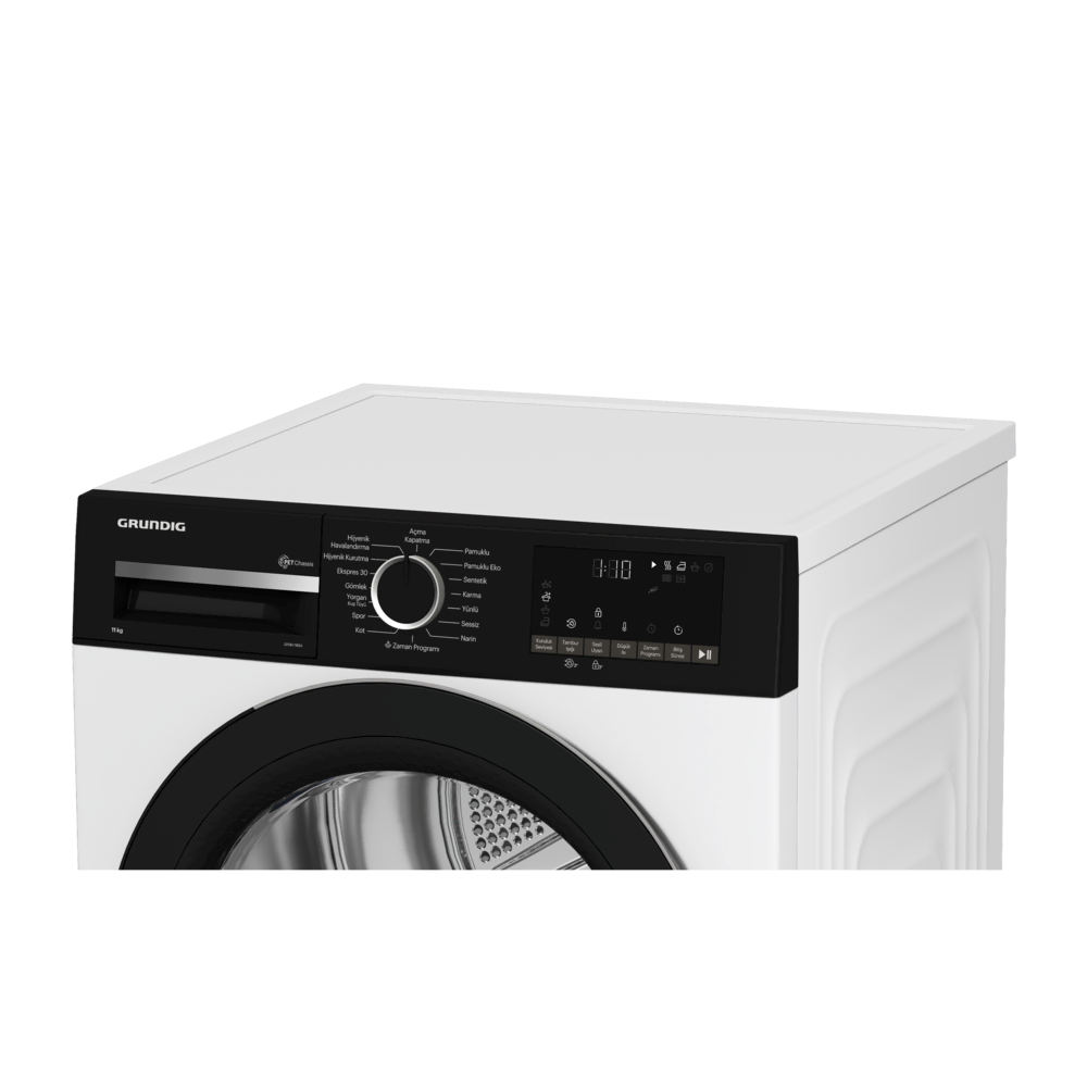 GPDH 11854 Grundig 11 Kg Isı Pompalı Beyaz Kurutma Makinesi