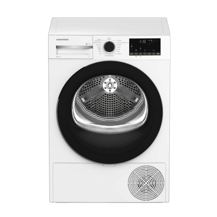 GPDH 8634 Grundig 8 Kg Isı Pompalı Beyaz Kurutma Makinesi