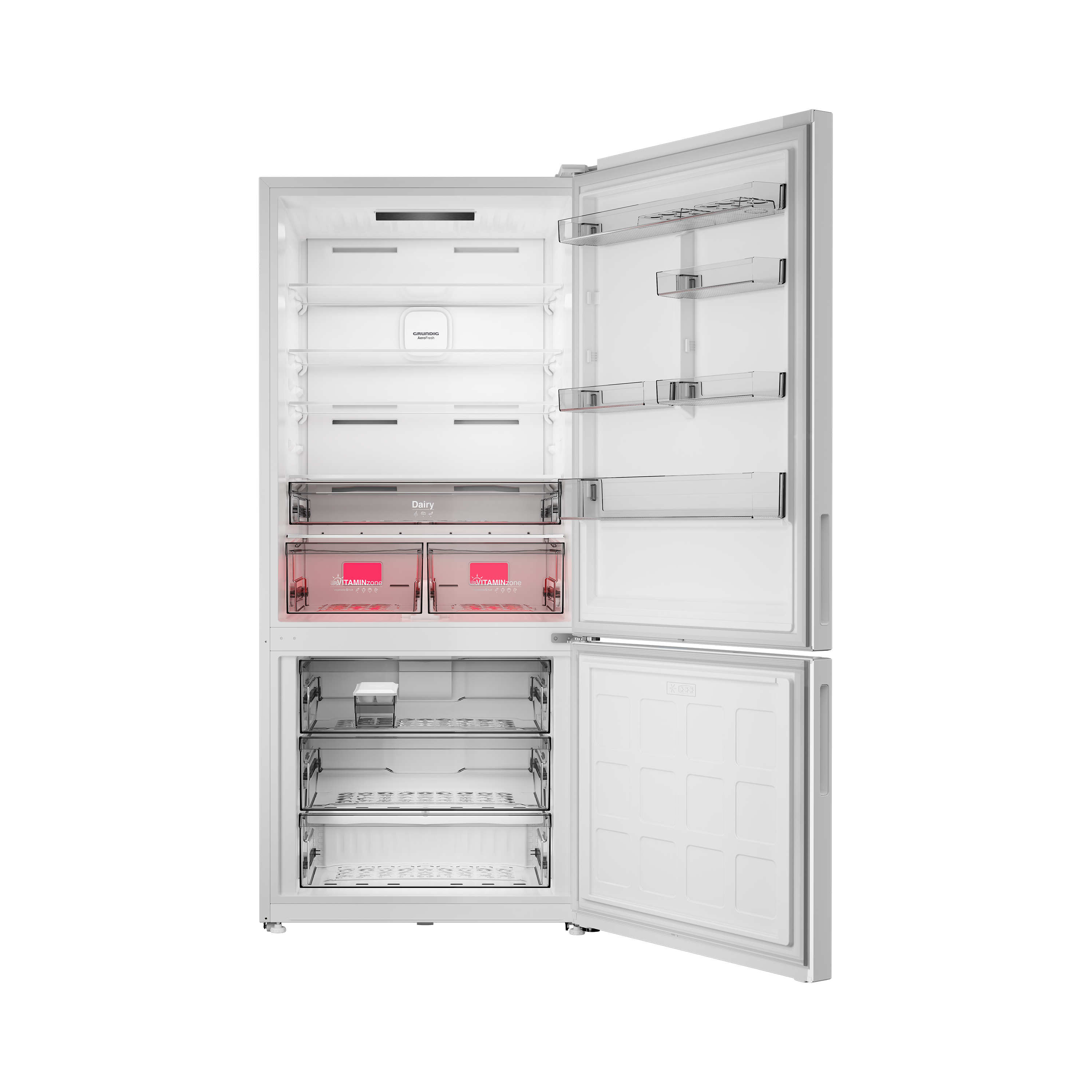 GPKND 616 Grundig AeroFresh Duo No Frost Net 615Lt. Buzdolabı