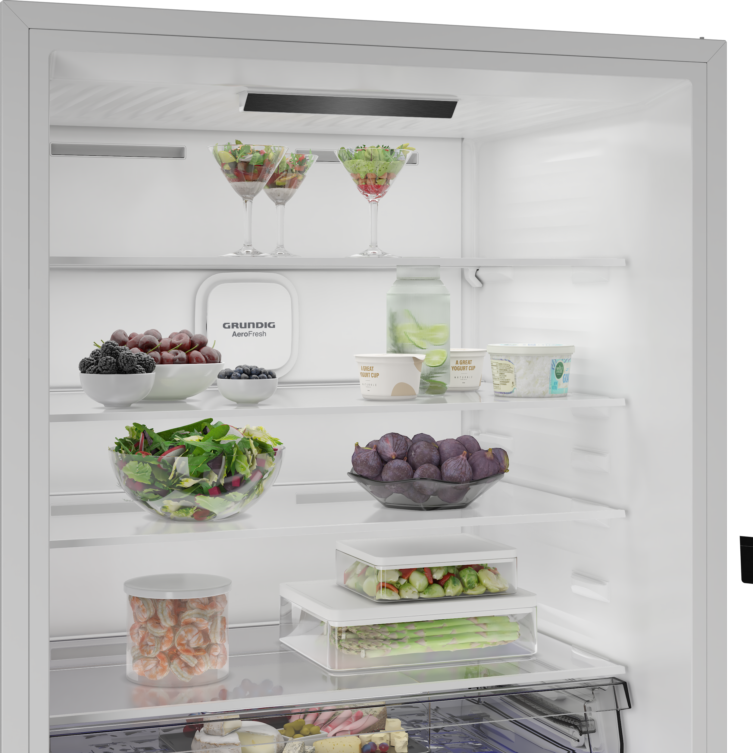 GPKND 616 Grundig AeroFresh Duo No Frost Net 615Lt. Buzdolabı