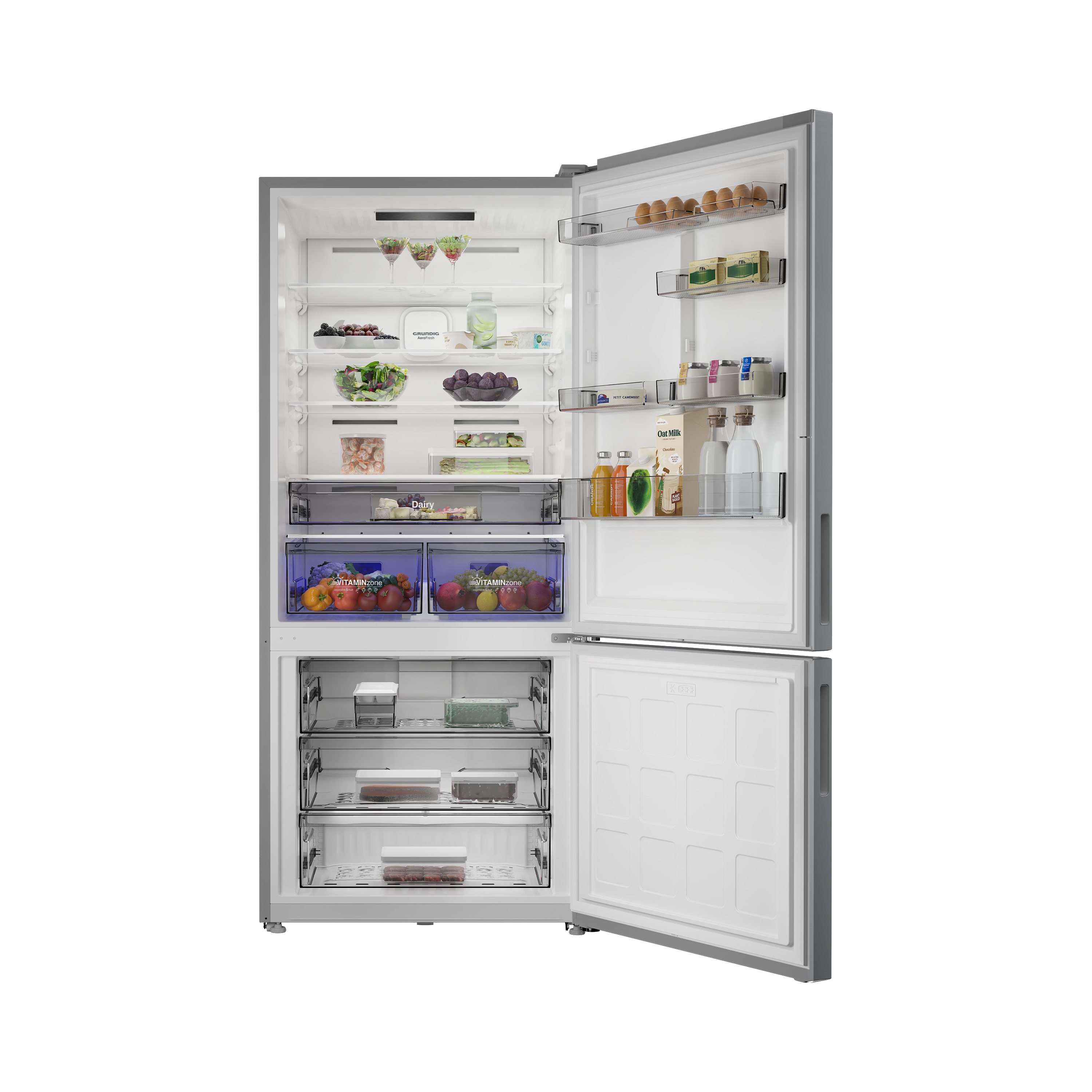 GPKND 616 I Grundig AeroFresh Duo No Frost Net 615Lt. Inox Buzdolabı