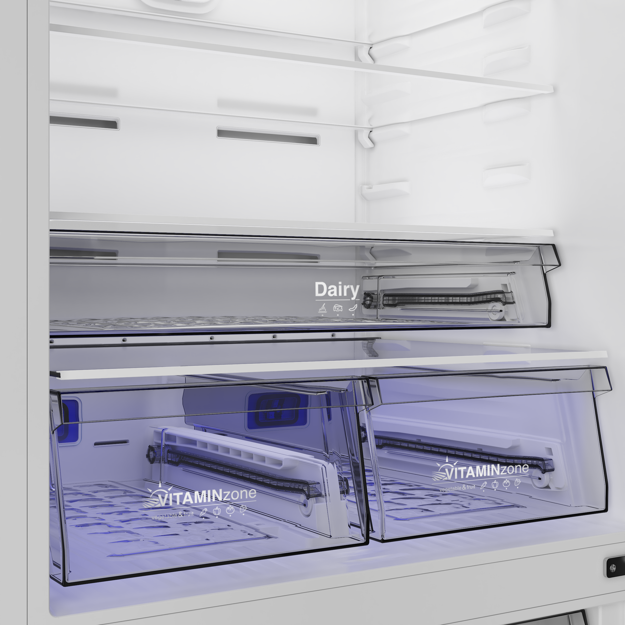 GPKND 616 I Grundig AeroFresh Duo No Frost Net 615Lt. Inox Buzdolabı