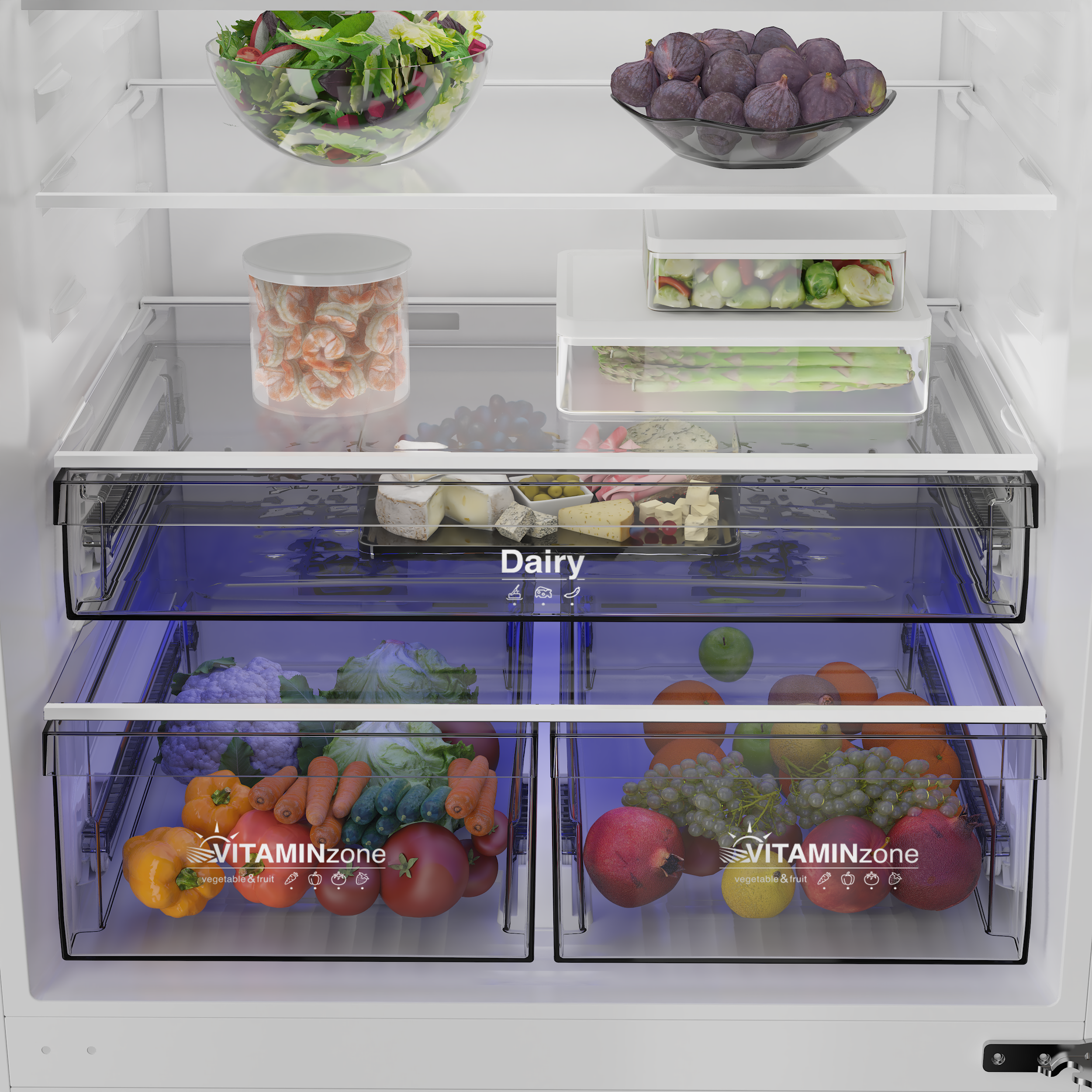 GPKND 616 I Grundig AeroFresh Duo No Frost Net 615Lt. Inox Buzdolabı