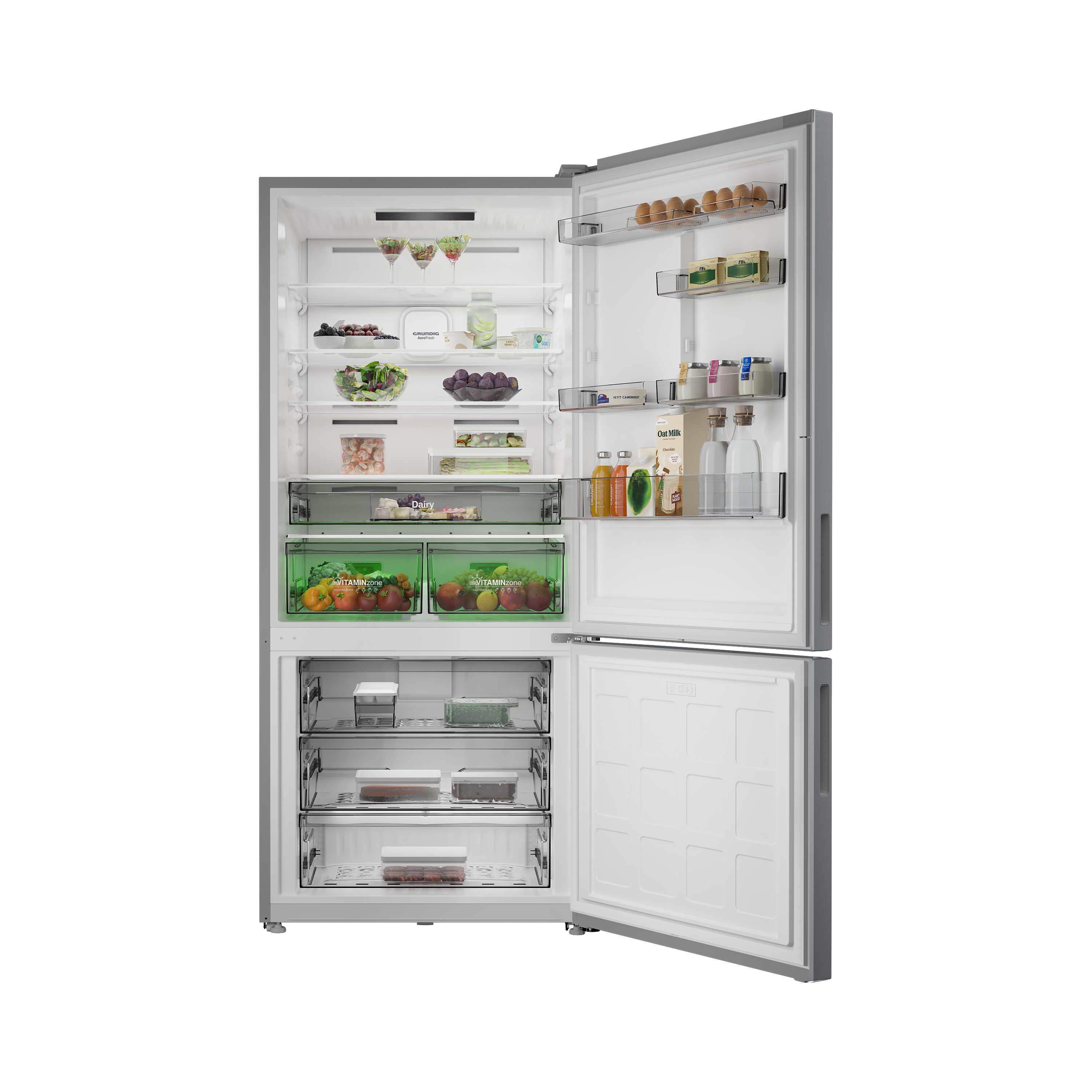 GPKND 616 I Grundig AeroFresh Duo No Frost Net 615Lt. Inox Buzdolabı