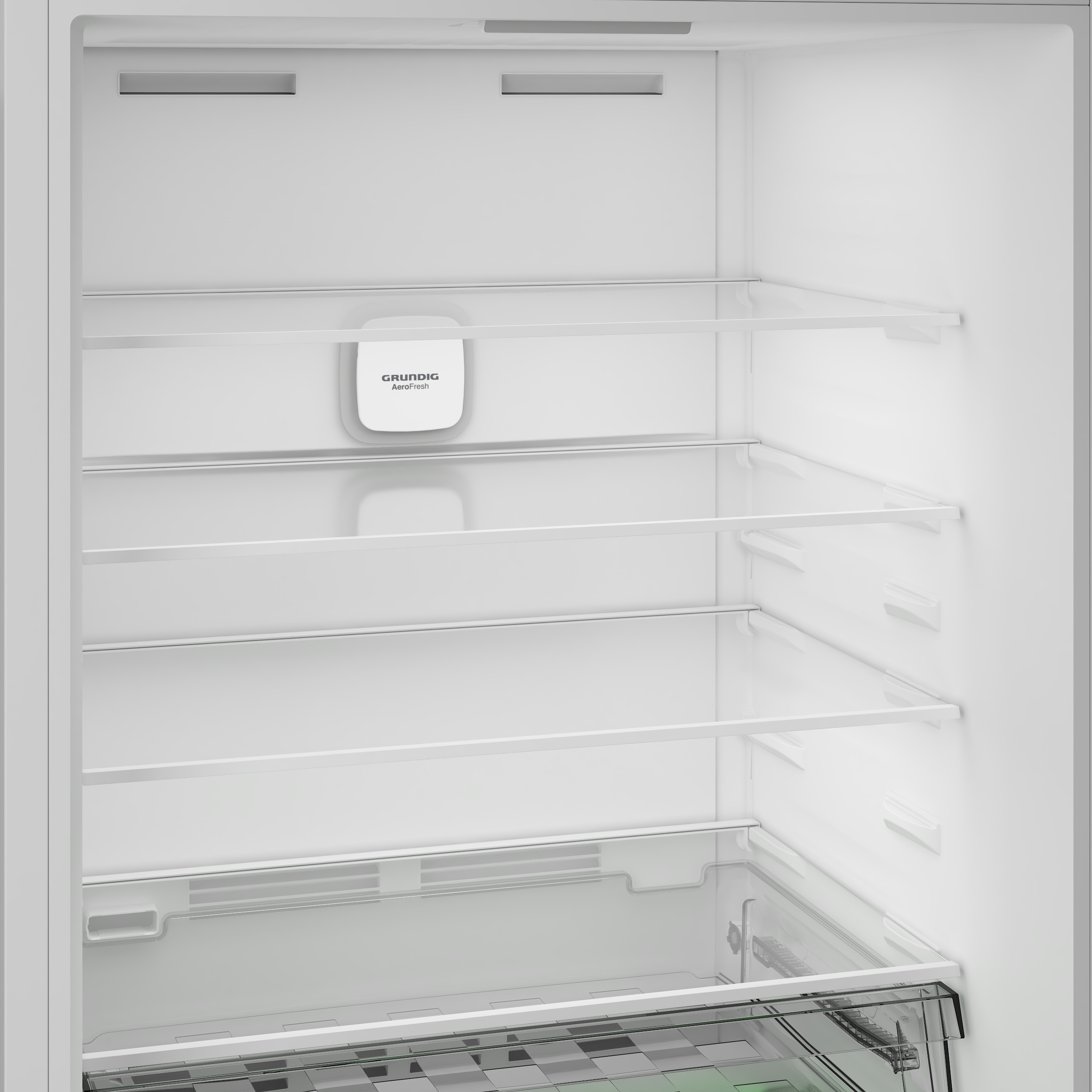 GPRND 558 Grundig VitamineZone Net 557Lt. AeroFresh Beyaz Buzdolabı