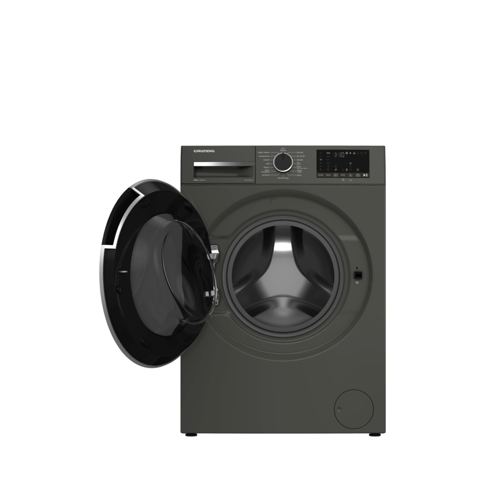 GPWM 102644 MG Grundig 10 Kg Inverter Motor Manhattan Gray Çamaşır Makinesi